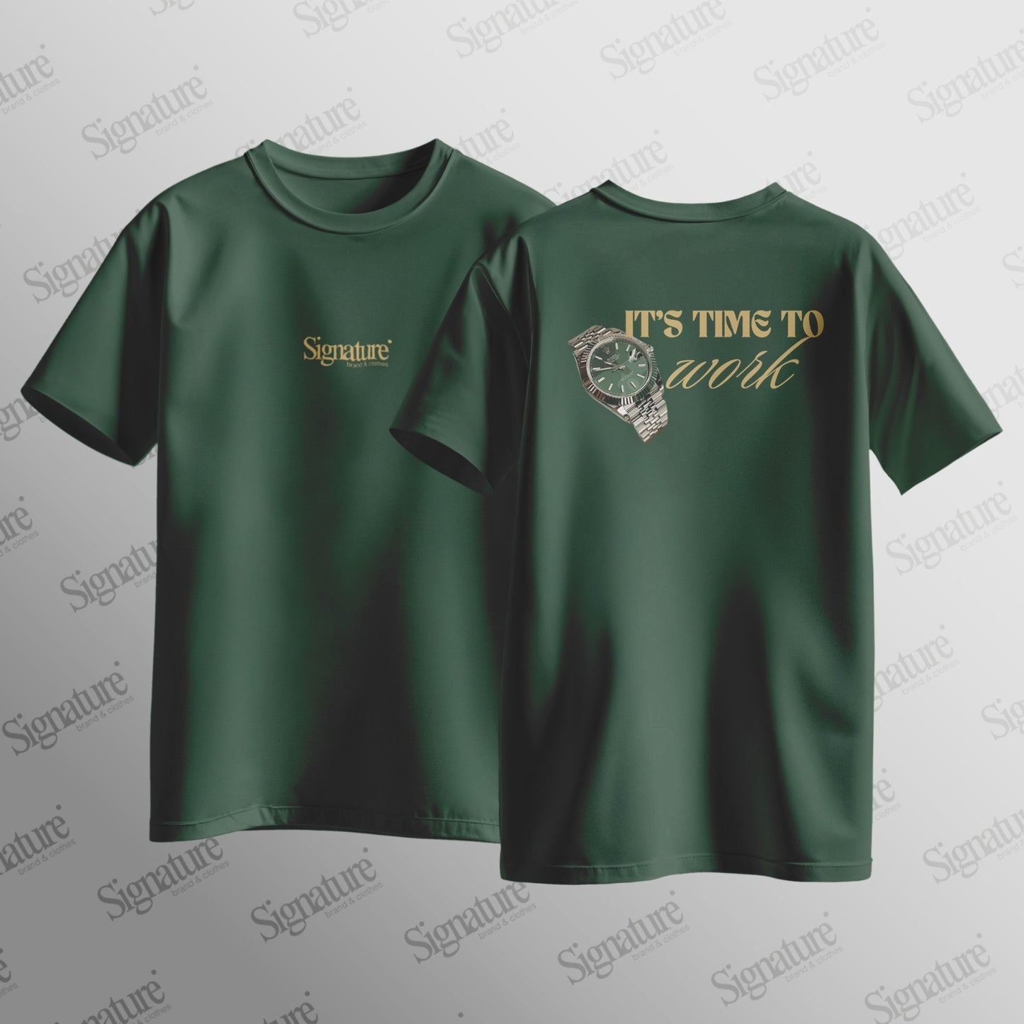 Camiseta "It's time to Work"