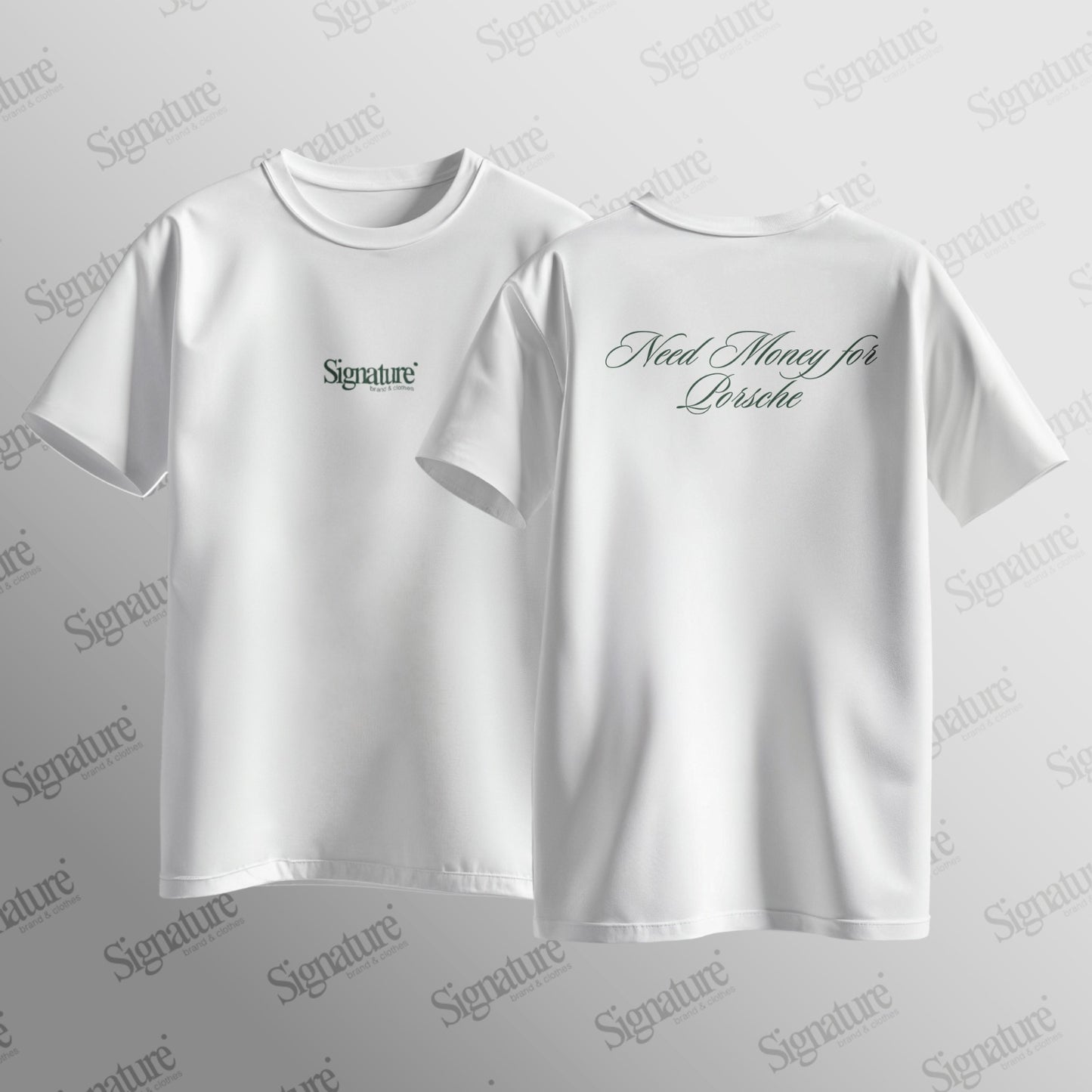 Camiseta "Need money for Porsche"