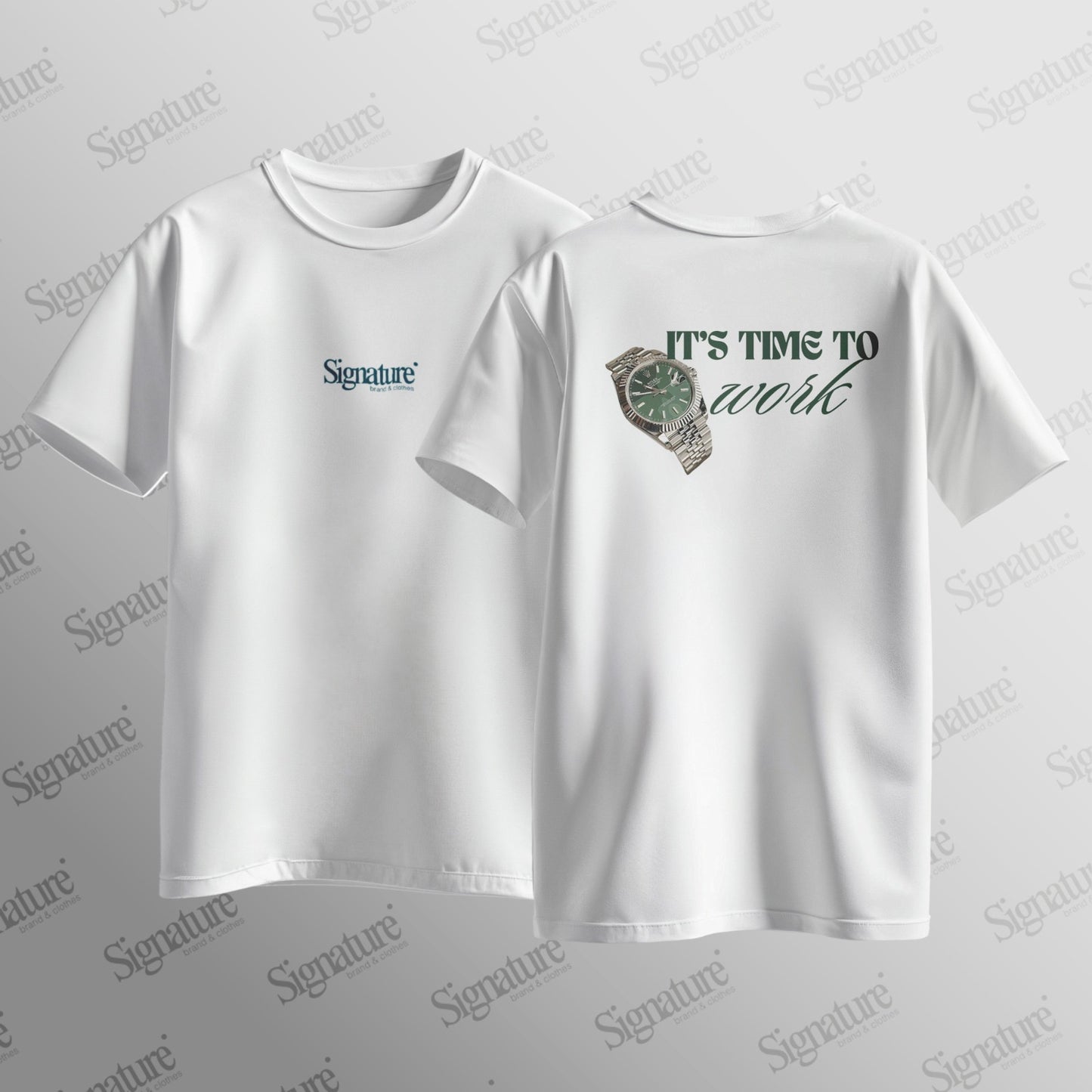 Camiseta "It's time to Work"