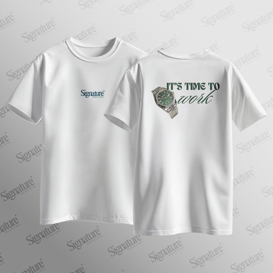 Camiseta "It's time to Work"