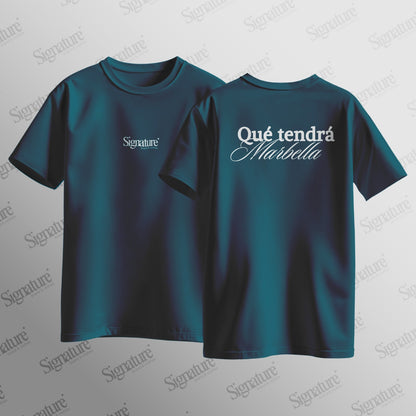Camiseta "Que tendrá Marbella"
