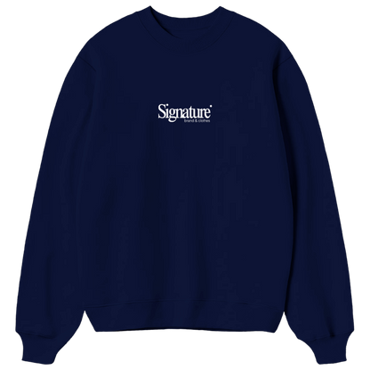 Sudadera sin capucha "Signature"