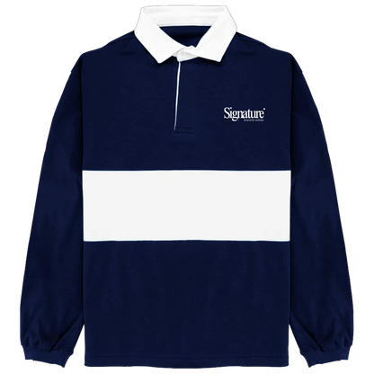 Polo con raya "Signature"