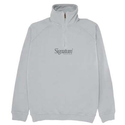 Sudadera de media cremallera "Signature"