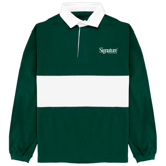 Polo con raya "Signature"