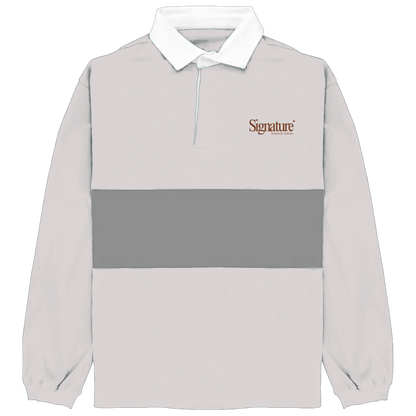 Polo con raya "Signature"